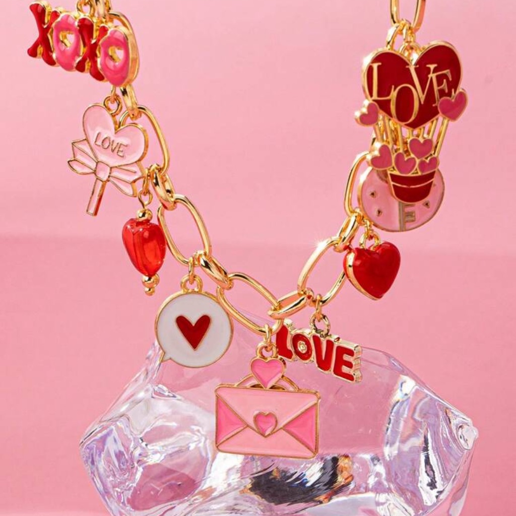 Brand New  Love Charm Necklace